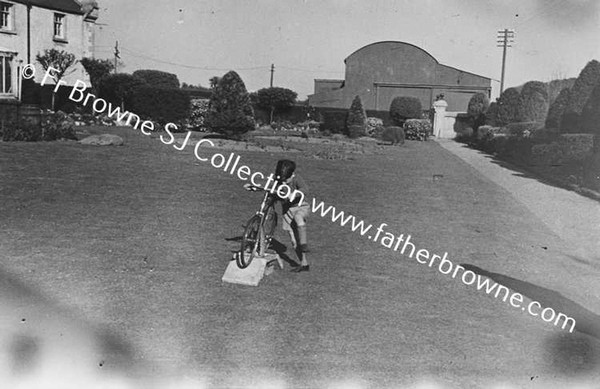 JOHN MALLICK PLAYING WITH HIS COUSINS O'NEILL & MRS O'NEILL AT MALLICKS ON CURRAGH